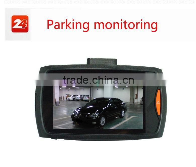 2.7 inch LED display accelerometer wide-angle full hd night-vision driver recorder hd car DVR camera