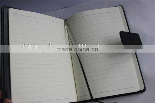 Custom softcover leather notebook