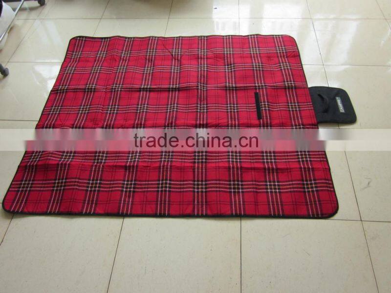 foldable waterproof beach mat, bamboo outdoor camping mat, folding picnic mat