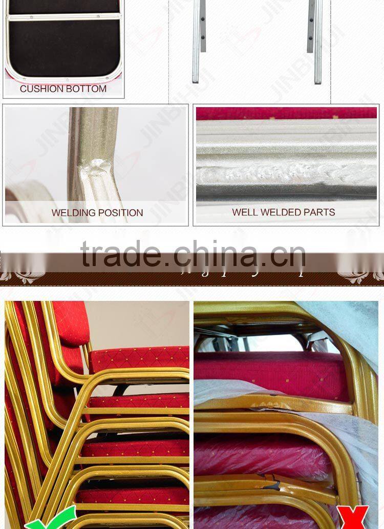 BH-L8316A hotel Stacking dining chair, Aluminum banquet Chair