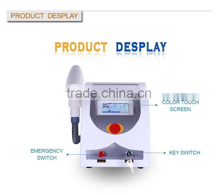 Merry christmas! portable nd yag tattoo removal machine q switch laser for Q1