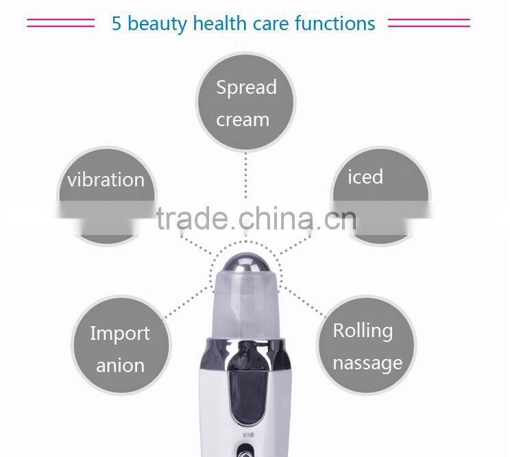 Face toning massage anti-aging system - Vibration massage cream applicator
