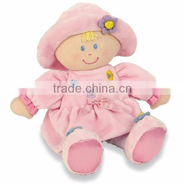 Cute funny singing soft plush baby doll