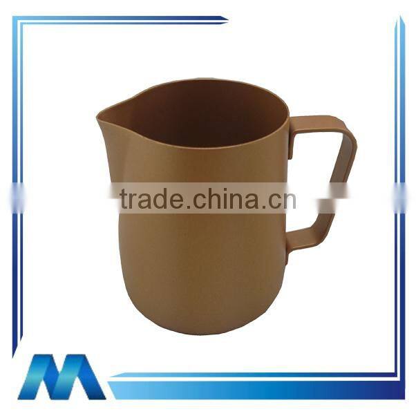 colorful stainless steel milk jug stainless steel milk ketlle stainless steel milk beaker