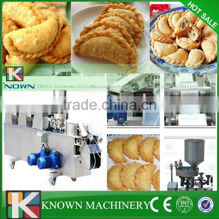 Big fried dumpling forming machine,empanada making machine