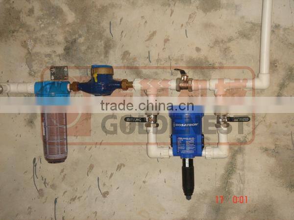 ^Poultry Drinking System with RT Ball Valve Water Nipple