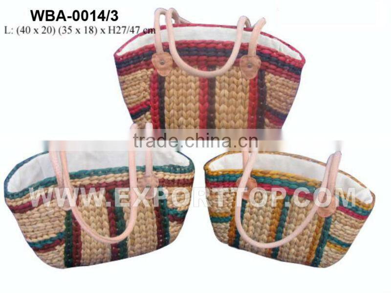 unique water hyacinth bags handle for women (july@etopvietnam)