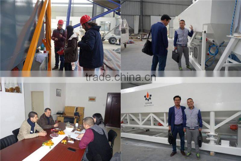 horizontal frame type cement silo made in china for sale