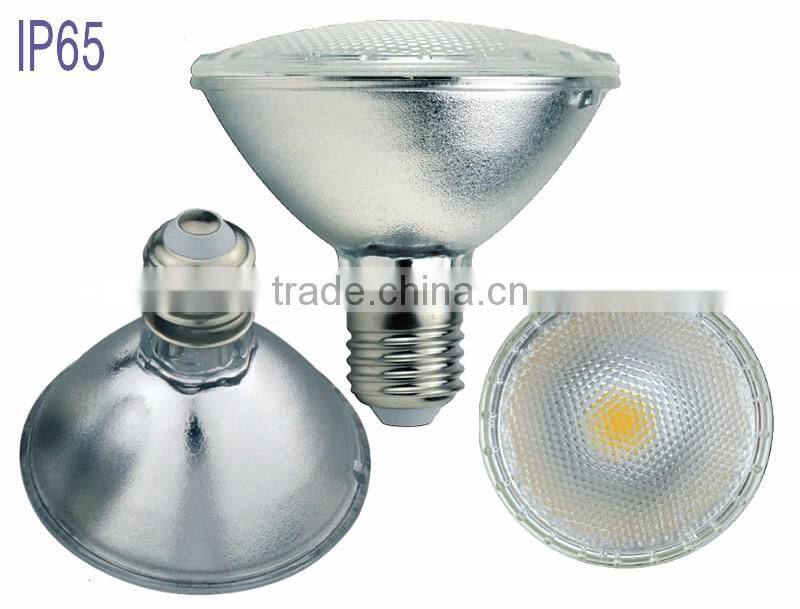 NEW! IP65 WATERPROOF PAR38 10W 12W 15W Glass COB SHANGHAI LED Spotlighting (CE+ROHS+ERP) E27