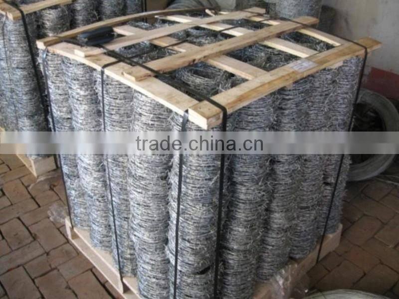 Galvanized iron Coiled Barbed Wire