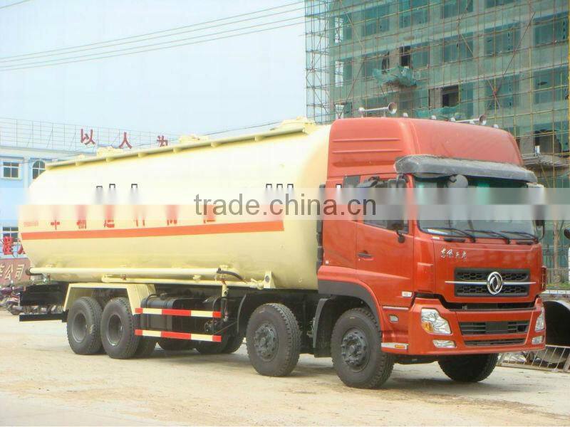 Big capacity 40000L Dongfeng 8x4 bulk cement tanker trucks