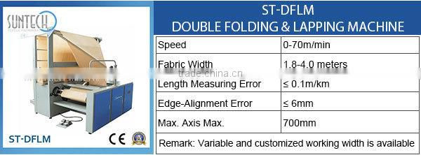SUNTECH brand Fabric Folding Machines, No.1 on Alibaba; Visit us at www.suntech-machine.com