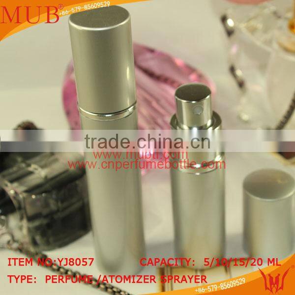 5ml/10ml/15ml/20ml/30ml/50ml Small MOQ Best Seller Refill Perfume Atomizer,aluminium perfume atomizers