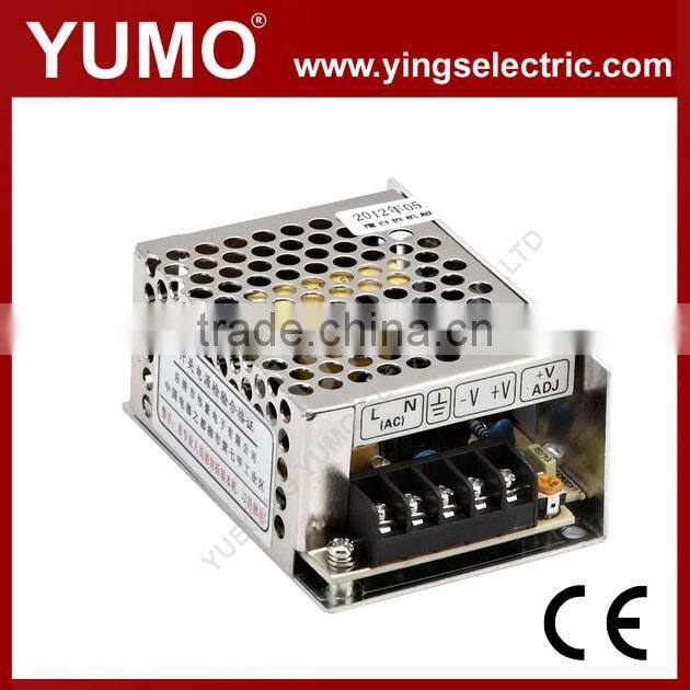 YUMO MS-25 12/15/24V 25W Mini size series LED Switching Power Supply