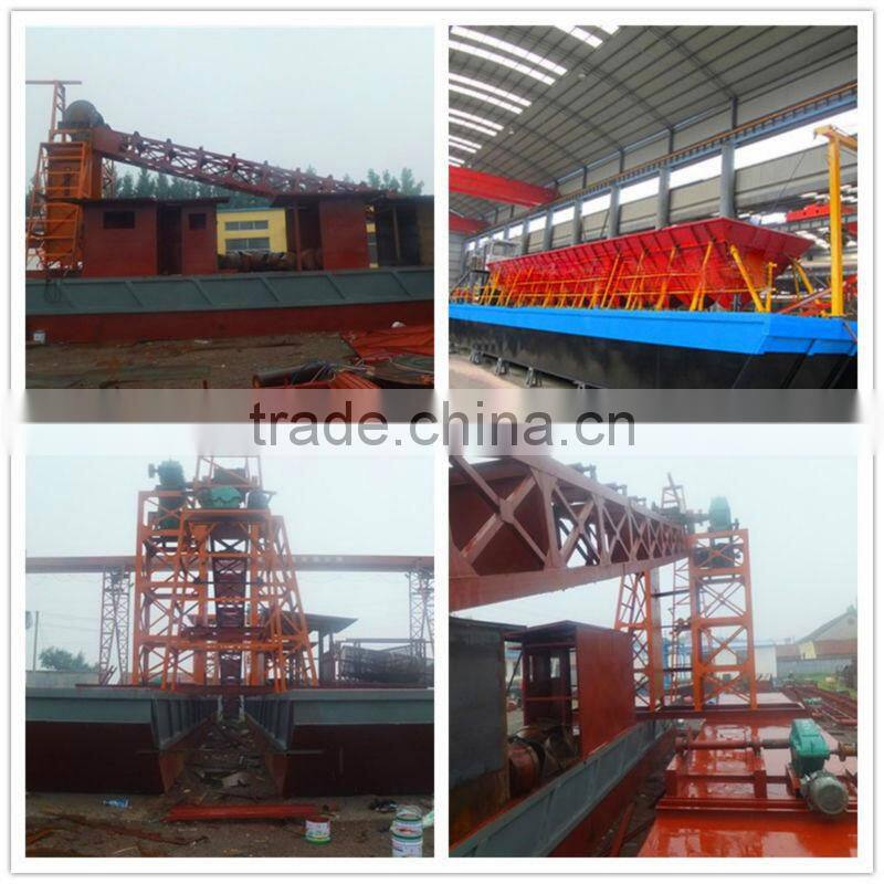 Economic bucket sand suction dredger,efficient working 60-200CBM dredger