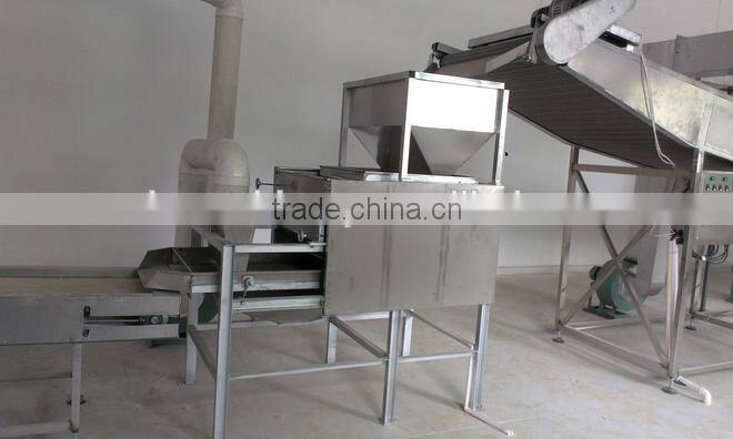 Stainless steel cacao/cocoa bean peeling shelling machine on sale