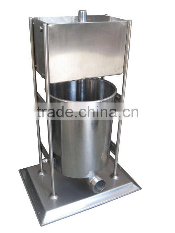 GRT-10L stainless steel vertical commercial 10L Manual Sausage Stuffer