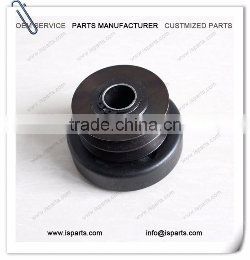 2A 3/4" bore 82mm flat belt drive pulley