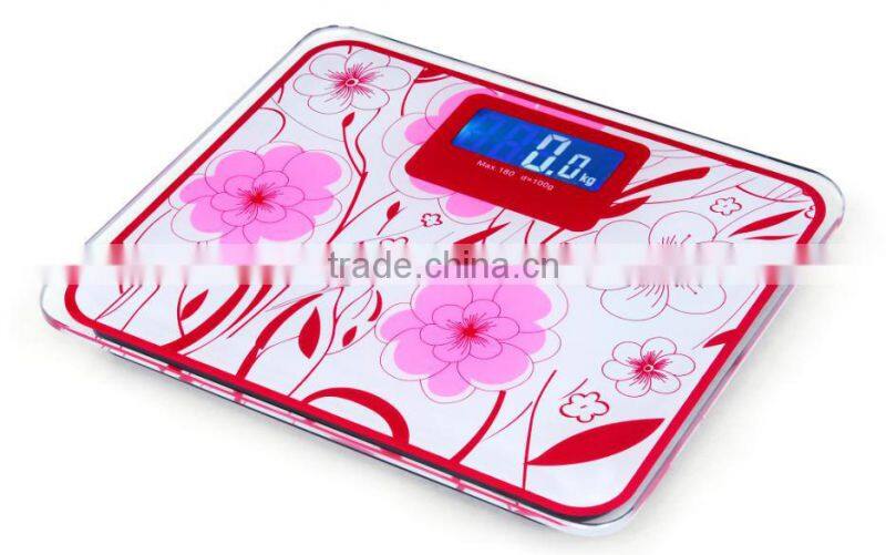 Tempered Glass Health Scale Electronic Weight Scale