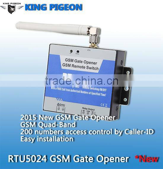 King Pigeon gsm controller with 8DIN 2DO SMS remote control switch