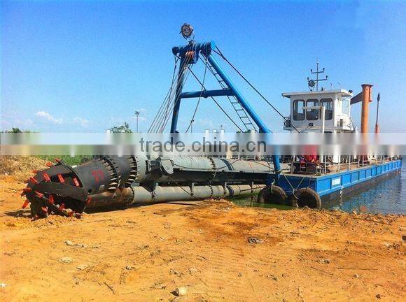 sand cutter suction dredger