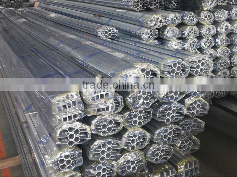 china aluminum square tube profile manufacturer with high quality and compatetive price