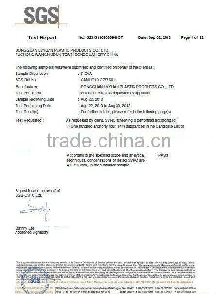 EVA rubber protective under sink mat by 20 meter rolls film