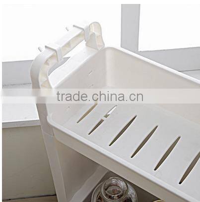 Multifunctional Plastic PP Kitchen Storage Rack Shelf Shelves