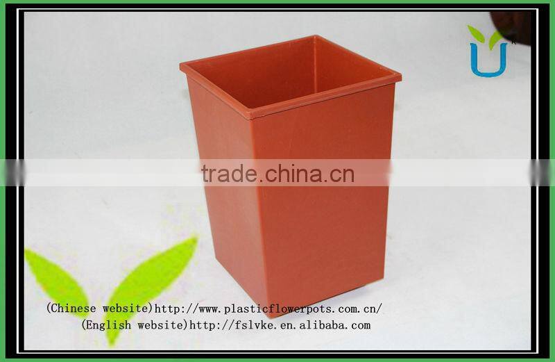 Factory Square Terracotta Hot Sale Flowerpots Plastic Garden Pots