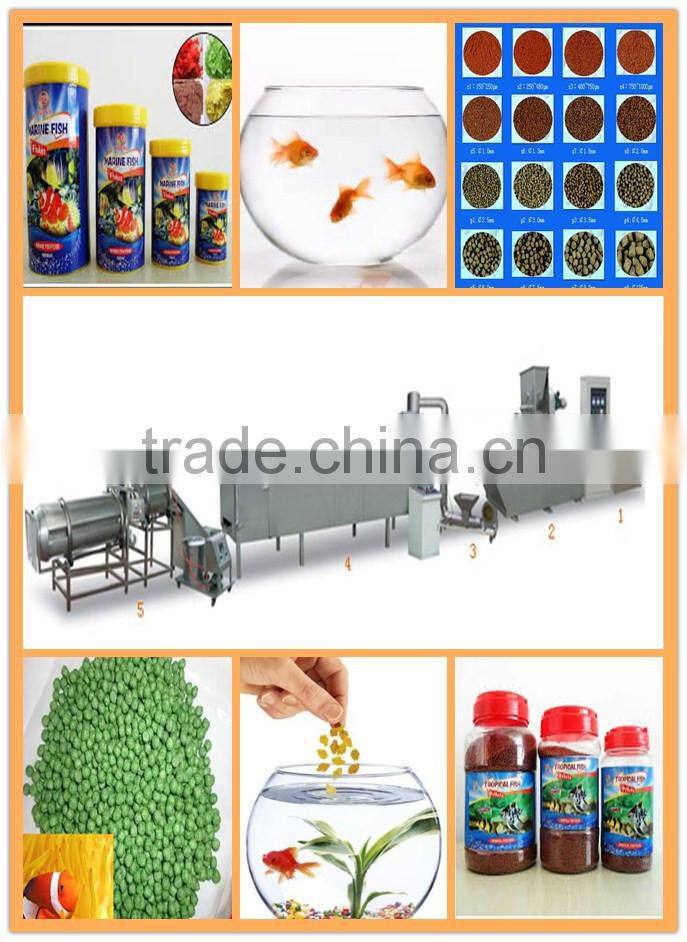 full automatic fish food making machine,fish food production line