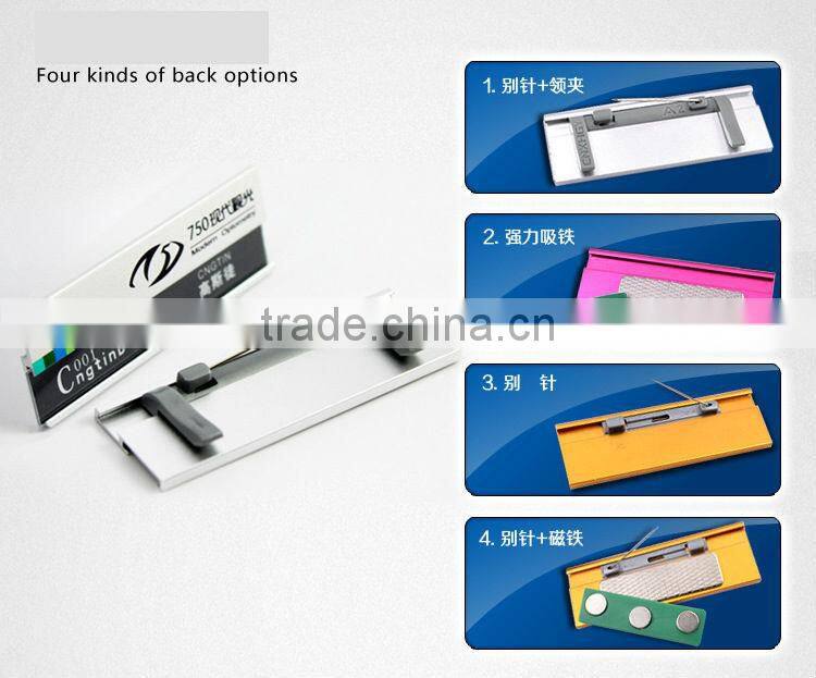 Custom Metal name badge