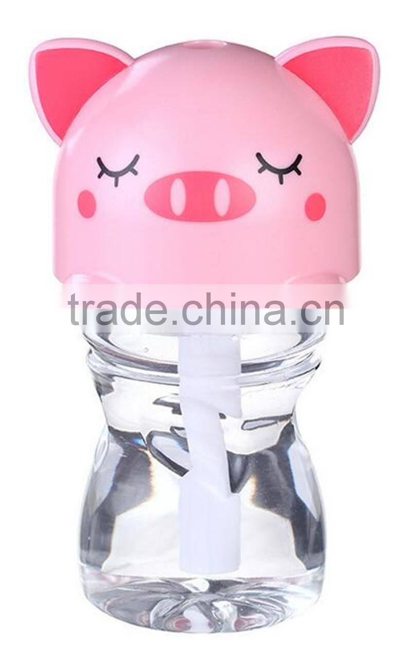 CT-744 Upgrade three generations bottle humidifier USB mini humidifier home office Pet cute cartoon humidifier