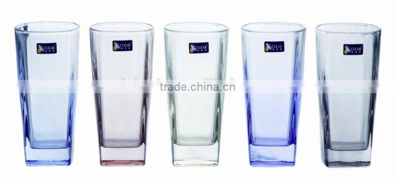 With sgs inspection certificate glass suplier offer whiskey drinking glass for club usage