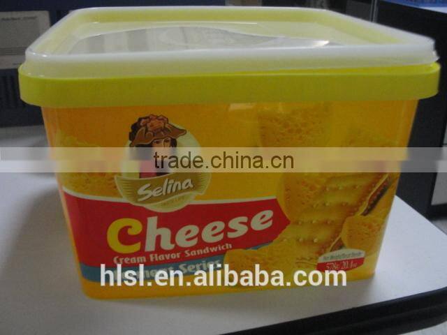 biscuit container with handle