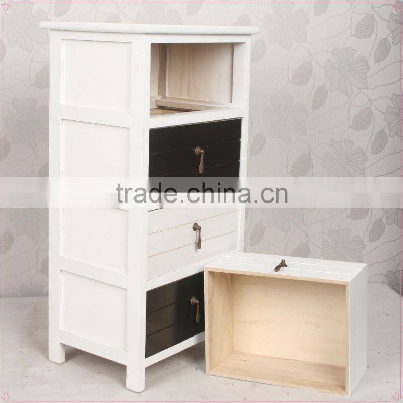 2015 FSC Factory Direct Price Best Selling antique chest of drawers living room cabinet