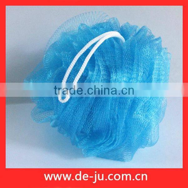 Body Cleaning Colorful Flower Plastic Bath Sponge