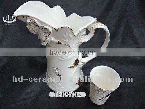 porcelain arabic coffee pot