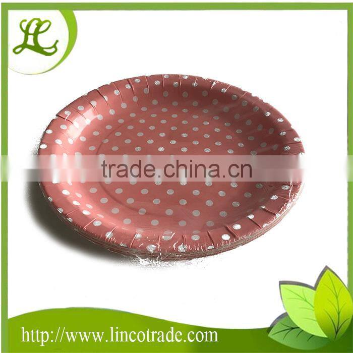9 Inch Party Paper Disposable Plate