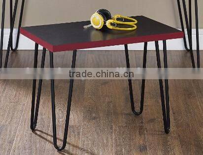 28" Hairpin Legs By Cast & Grain, 4-pack Steel - Clear Coat