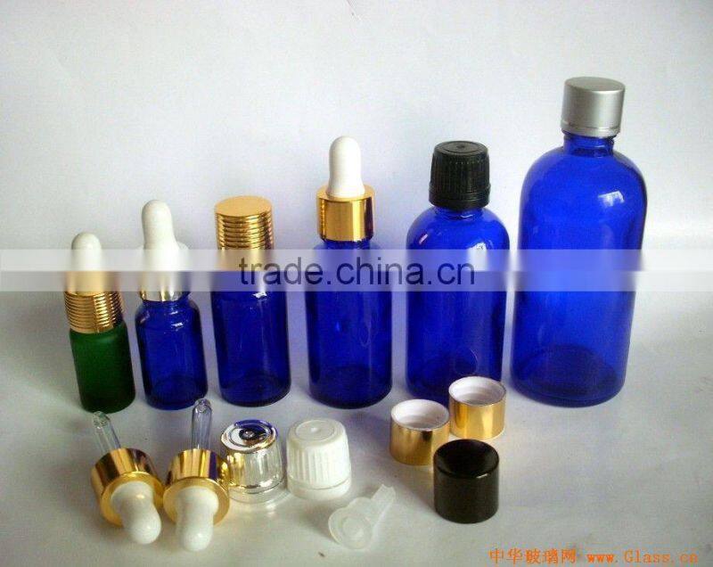 Empty Essential Oil Glass Bottle With Plastic Cap