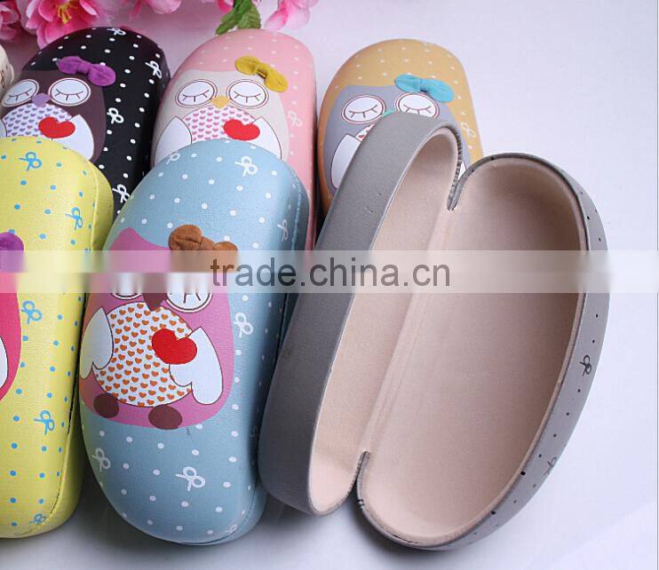 Supply fashion cute owl Glasses case