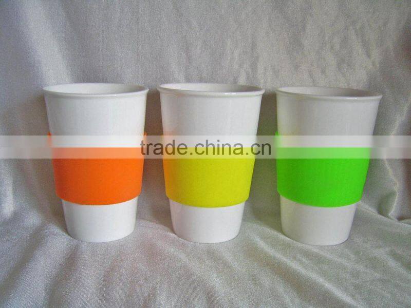 Heat resisting and durable silicone tea cup sets