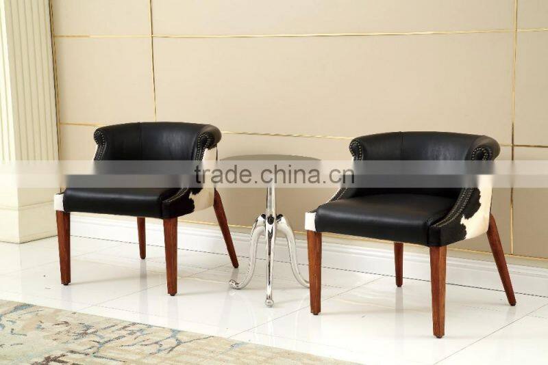 2016 luxury stainless steel leisur chair for whole sale C153G