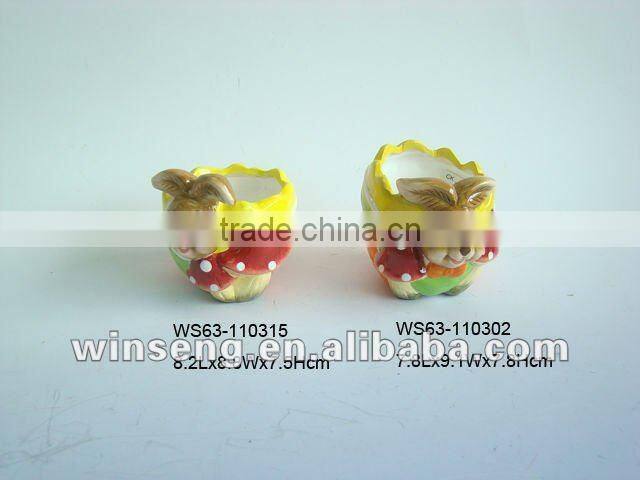 Ceramic Easter Rabbit Ashtray