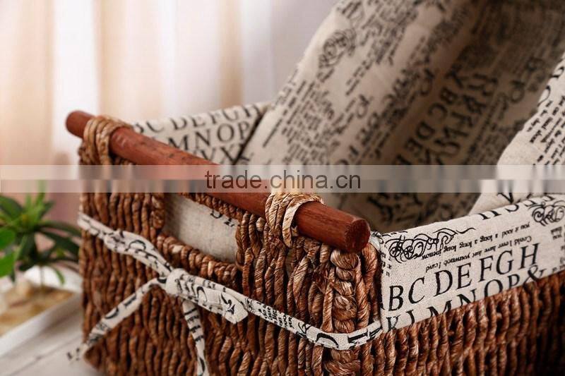 Beautiful wholesale woven laundry baskets