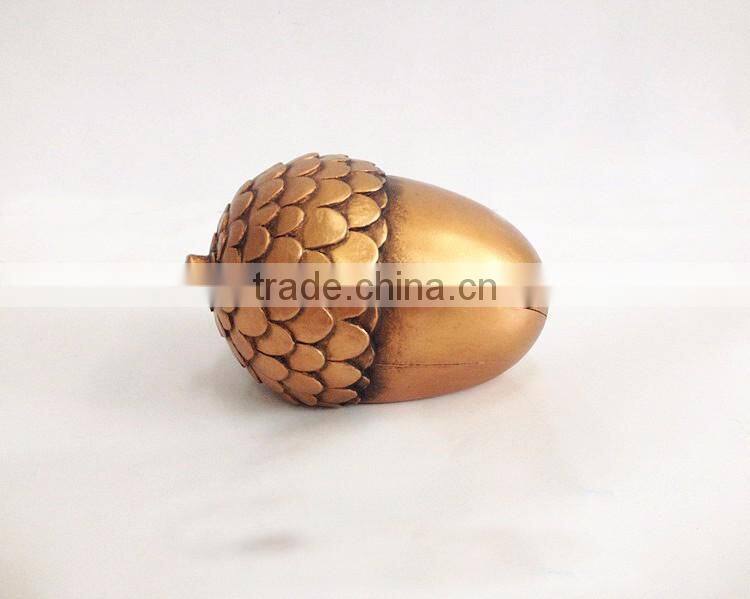 Custom christmas tree pendant resin artificial acorn