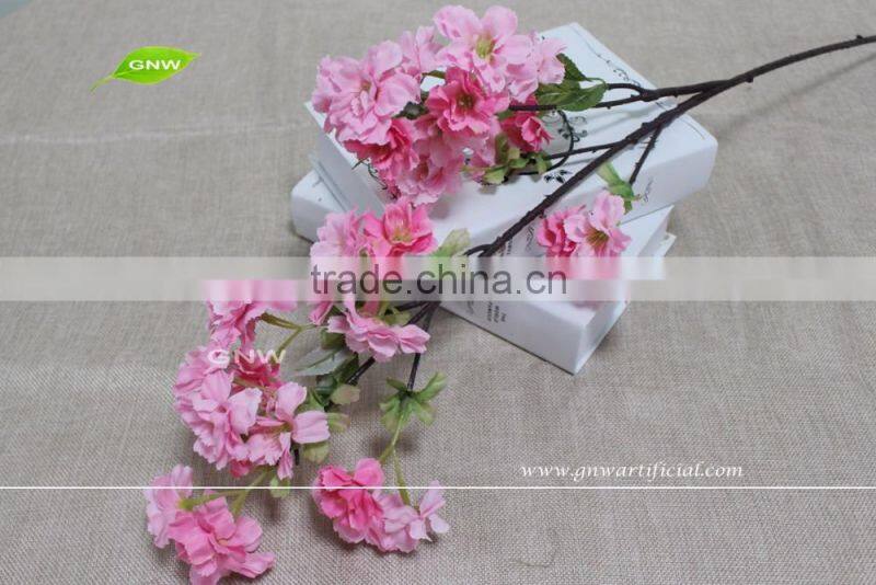 GNW BLB-CH1605002 Hot style pink artificial cherry blossom branch for sale