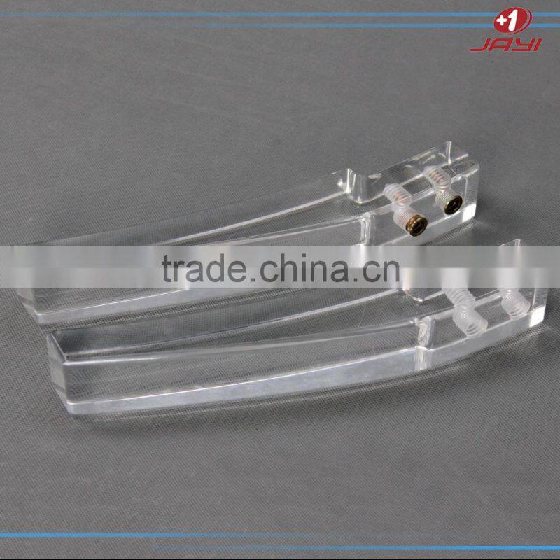 Custom Design China Factory Supply Transparent Clear Furniture Parts Legs