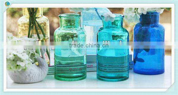 Crystal vases decoration