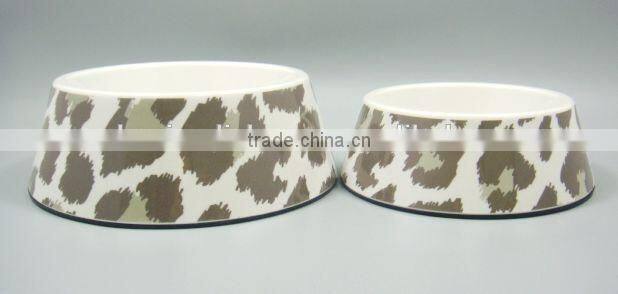 Hot-Selling Melamine Pet Bowl With Custom Printing